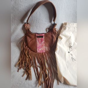 Nena & Co Saddle Fringe Bag